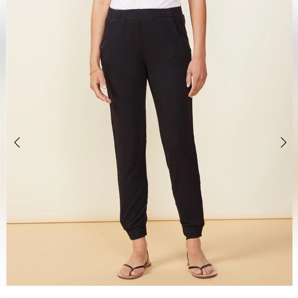 Monrow Classic Supersoft Black Joggers XS